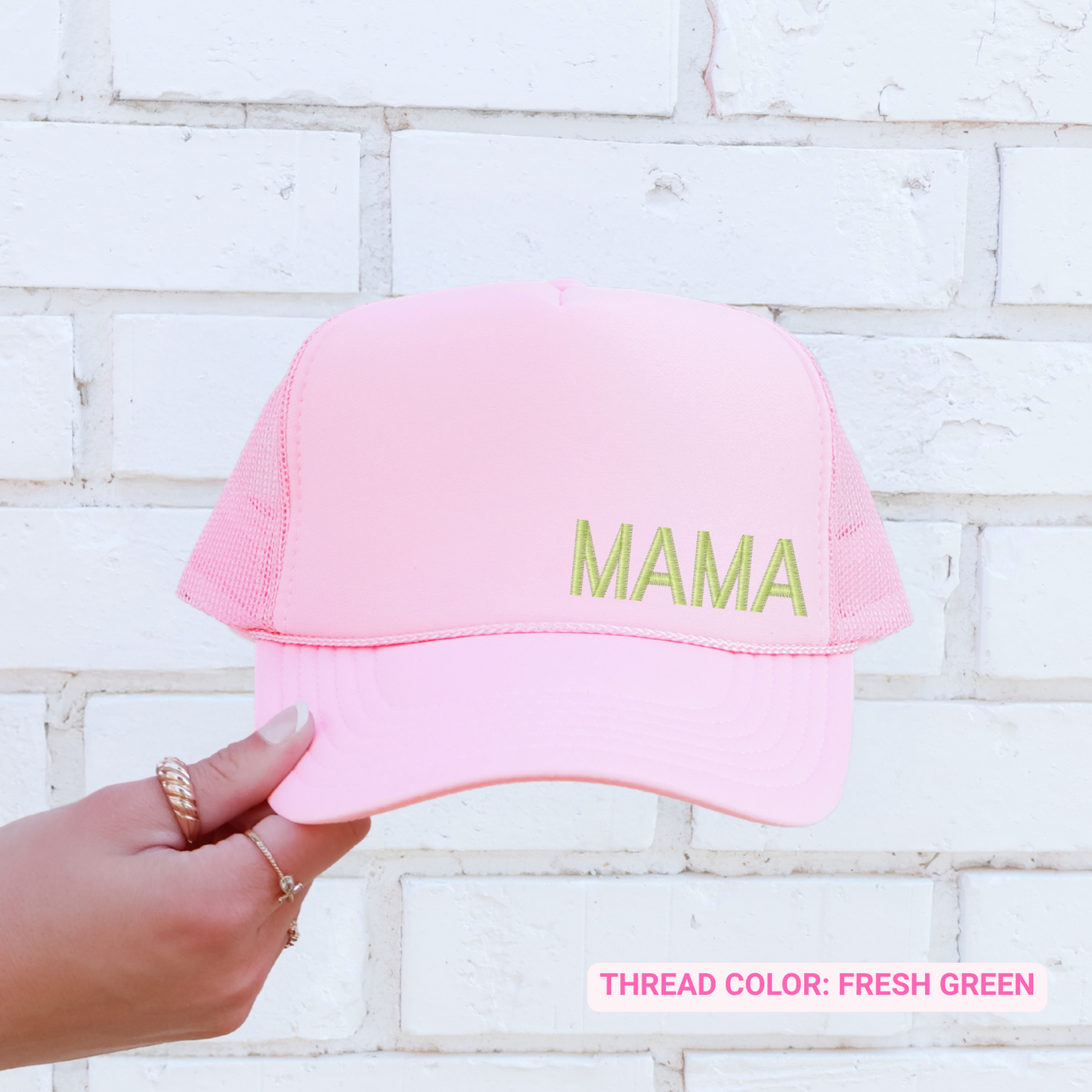 MAMA Foam Trucker Hat- Embroidery