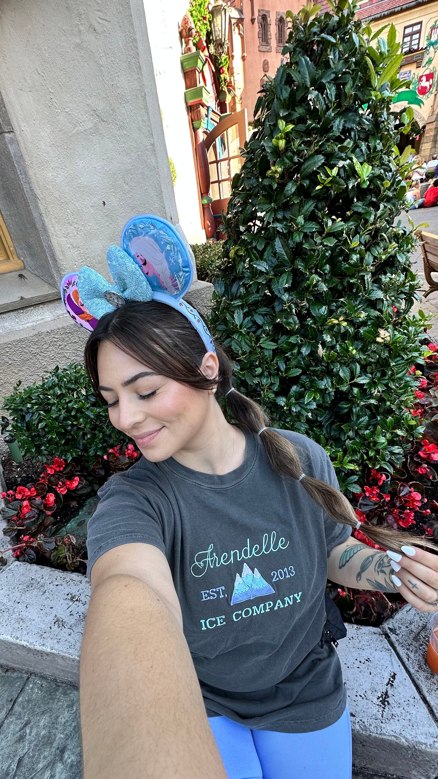 Arendelle Embroidered Tee