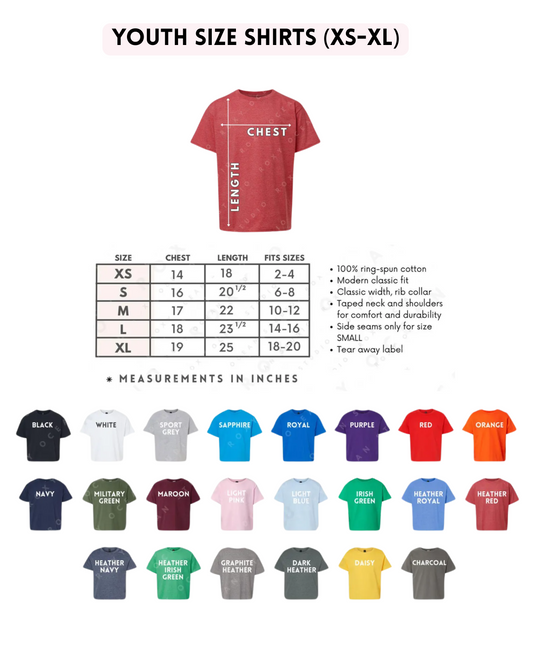 Crystal Cay Golf Cart Embroidery Shirts- KIDS