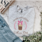 Over Caffeinated Moms Club - Embroidered Sweatshirt