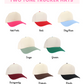 Custom 3D Puff "TEXT" Two Tone Hat