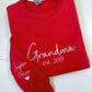 Custom Grandma Embroidered Sweater