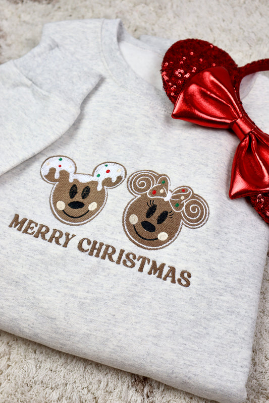 Merry Christmas Gingerbread Sweater