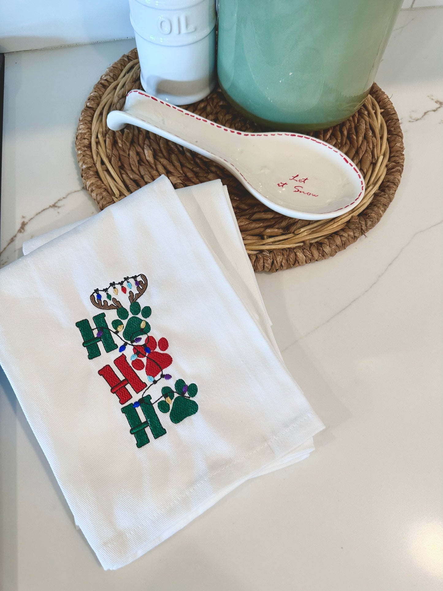 Ho Ho Kitchen Decor Towel