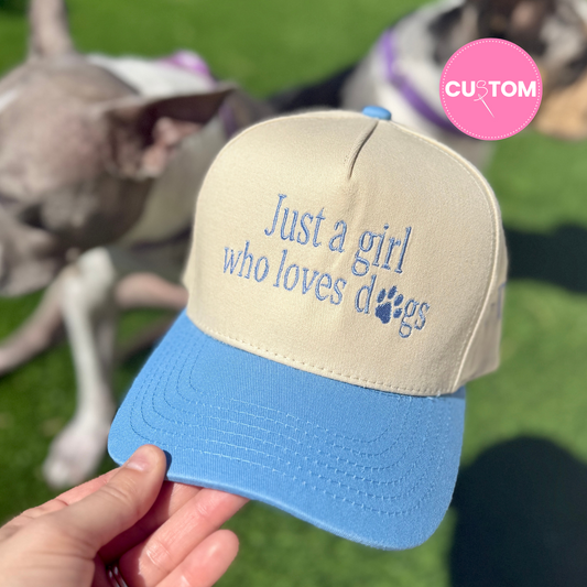 Custom- Just A Girl Who Love Dogs
