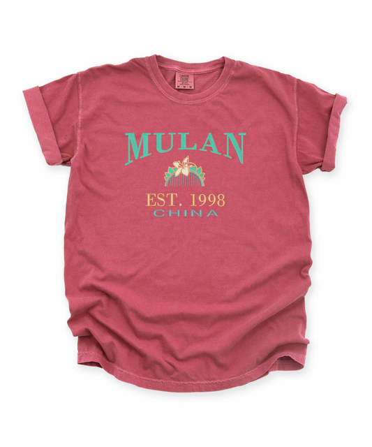 Mulan - Embroidered T-Shirt