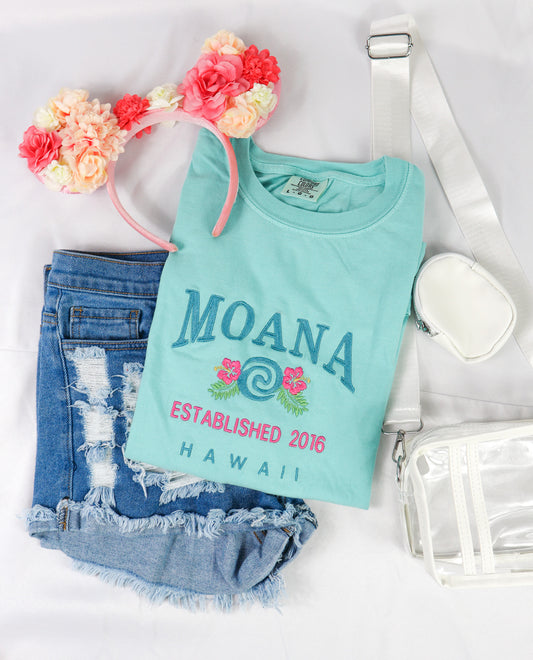 Moana - Embroidered T-Shirt