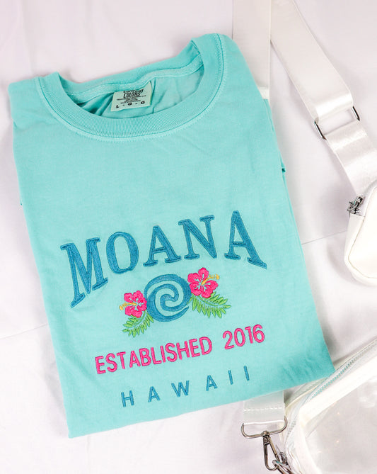 Moana - Embroidered T-Shirt