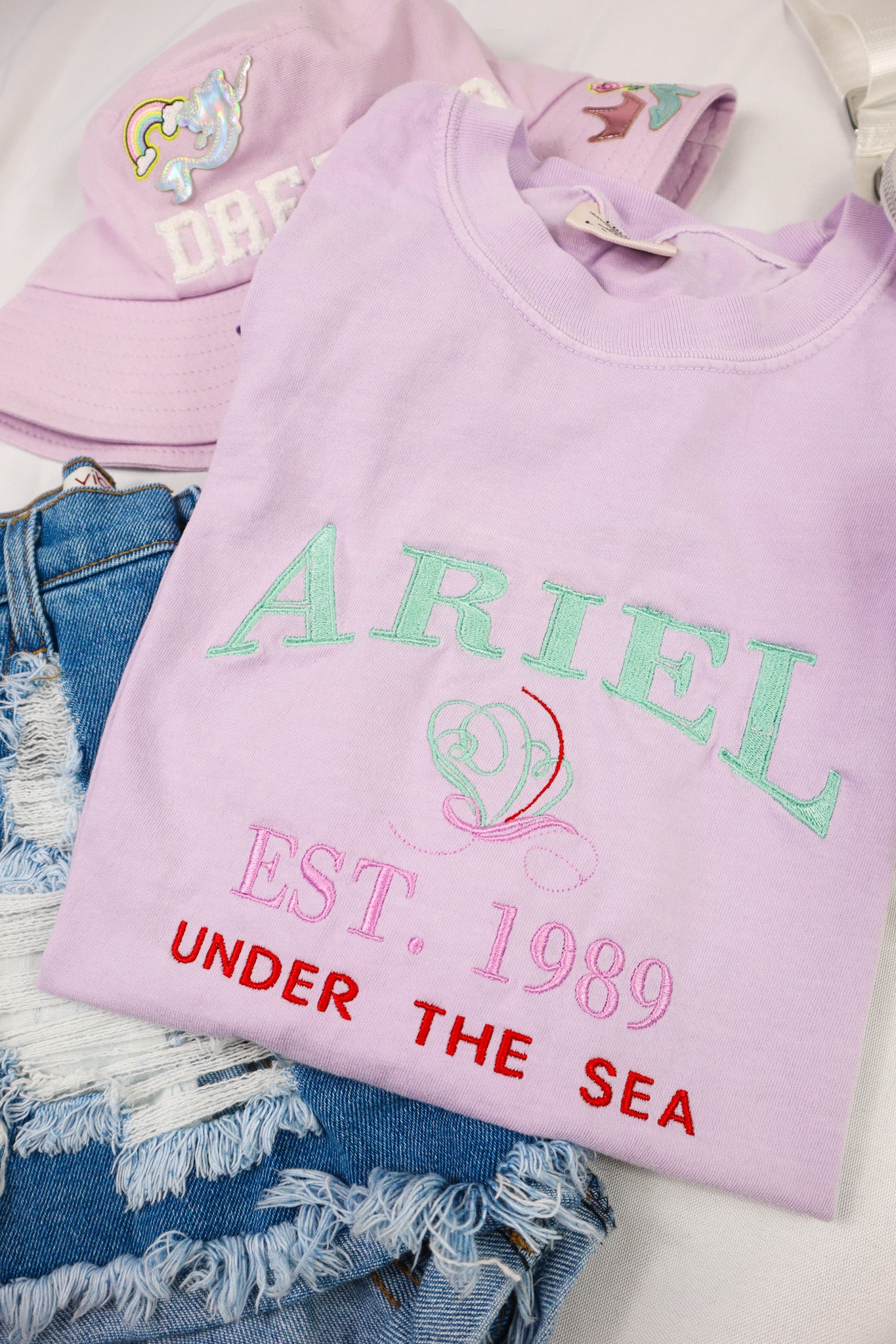 Ariel - Embroidered T-Shirt