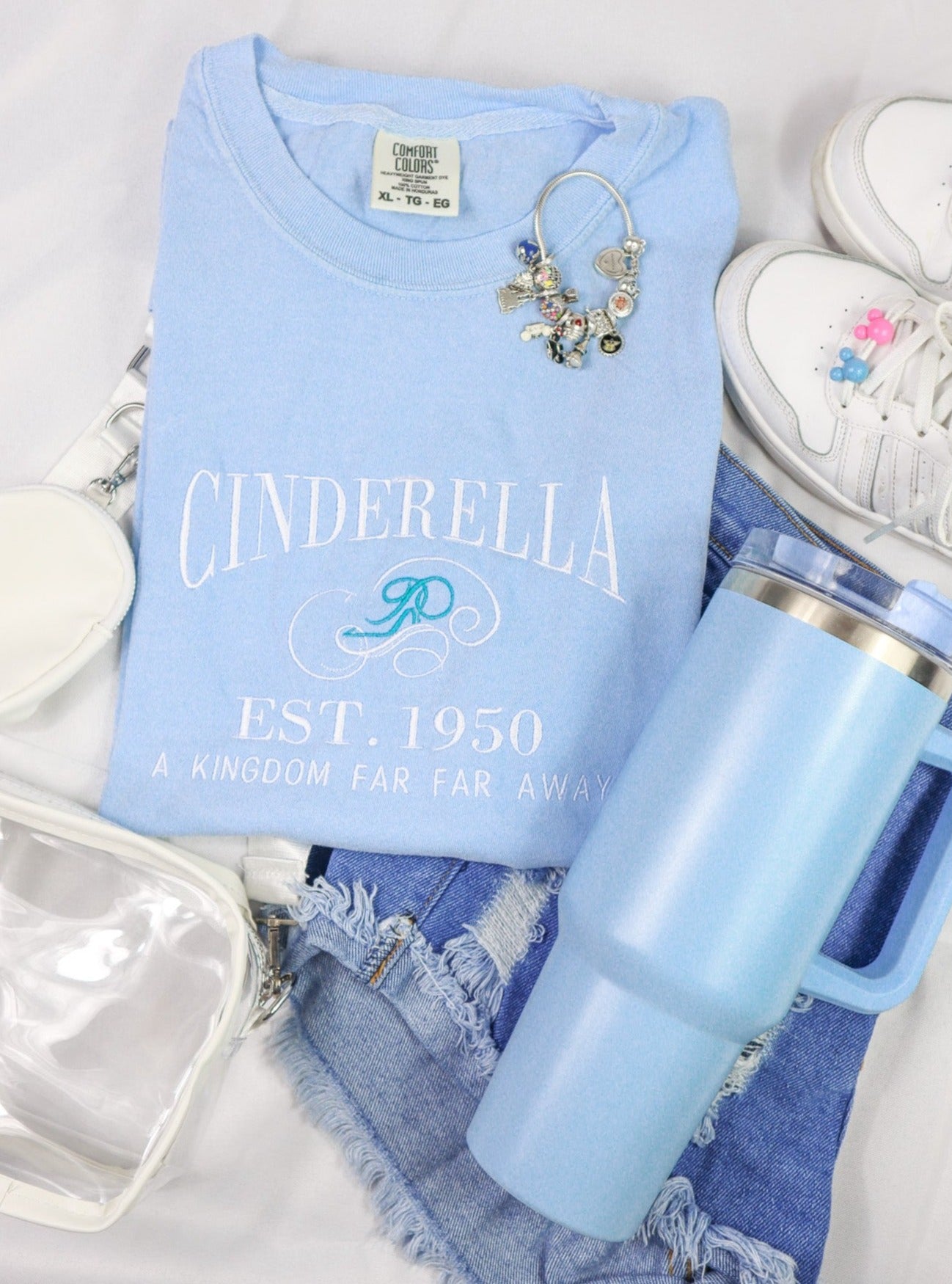 Cinderella- Embroidered T-Shirt