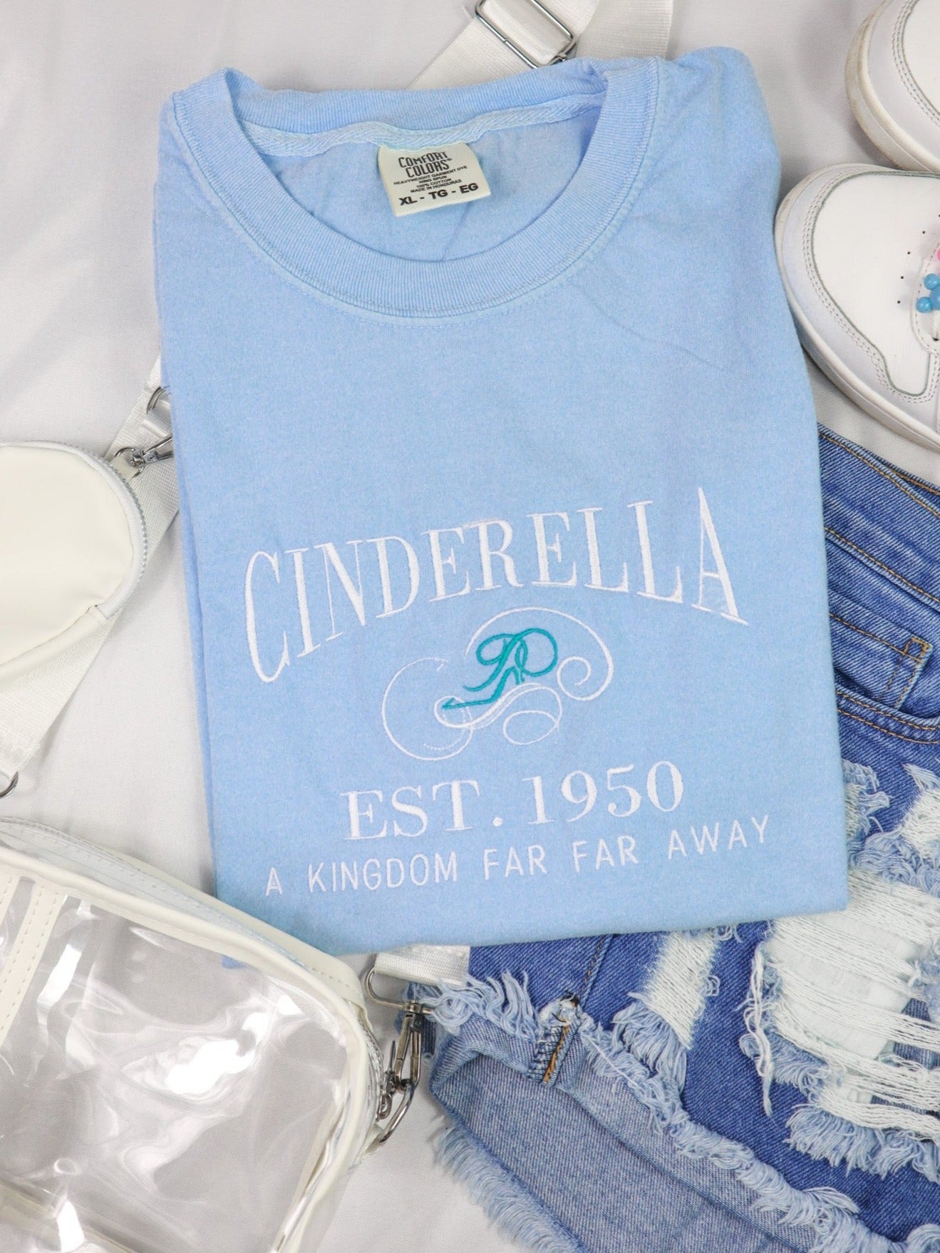 Cinderella- Embroidered T-Shirt