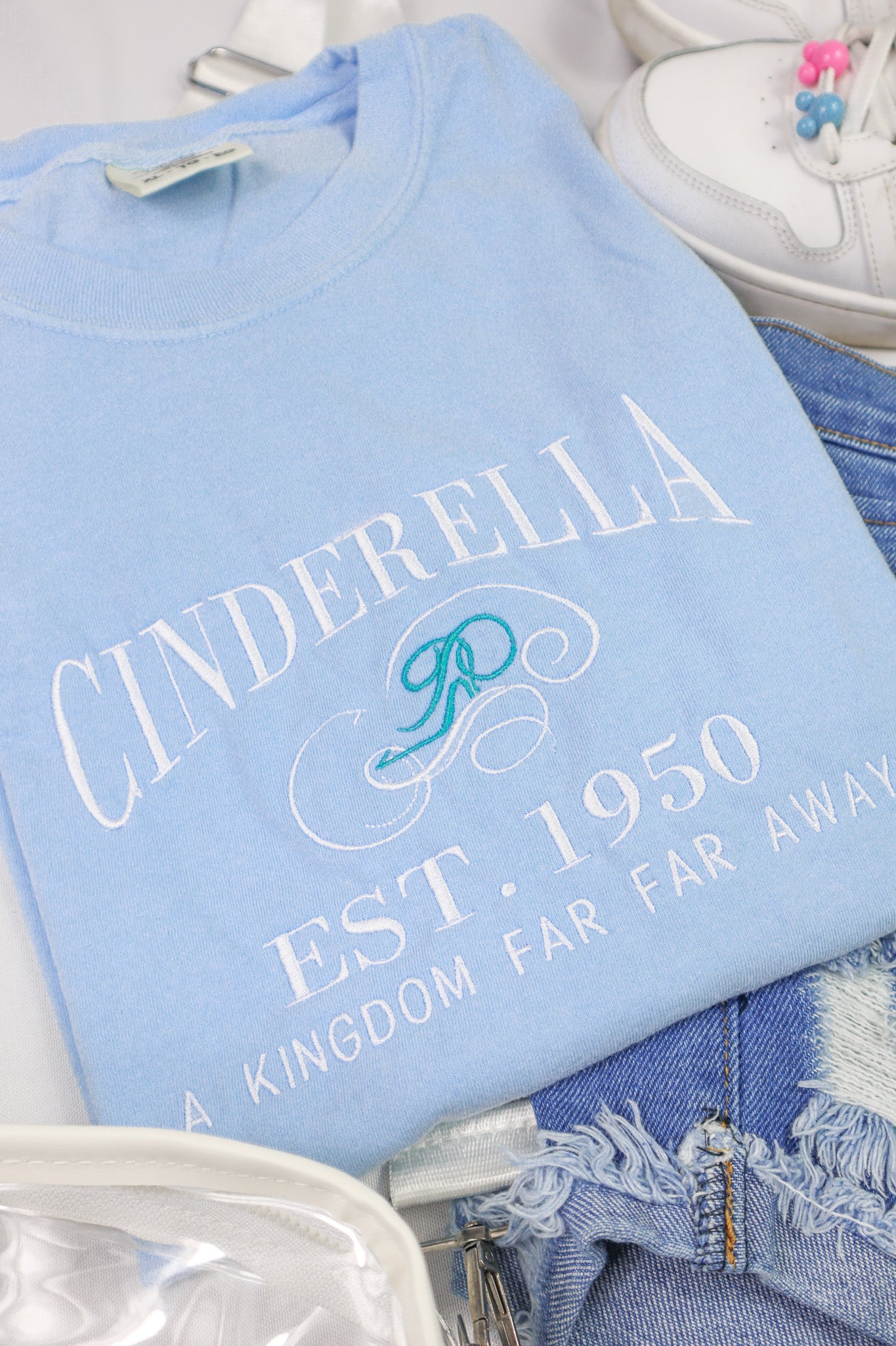 Cinderella- Embroidered T-Shirt