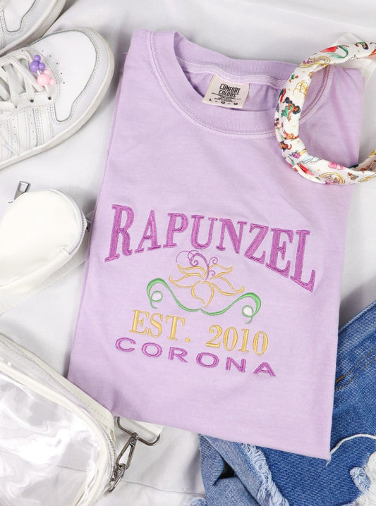 Rapunzel - Embroidered T-Shirt