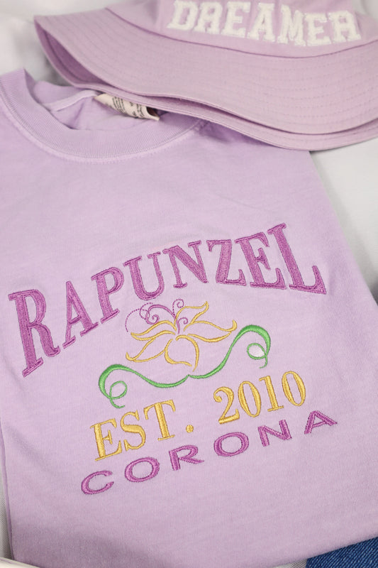 Rapunzel - Embroidered T-Shirt