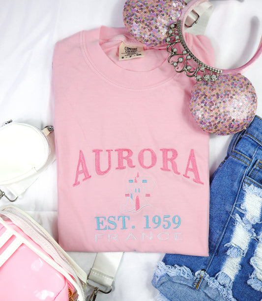 Aurora - Embroidered T-Shirt