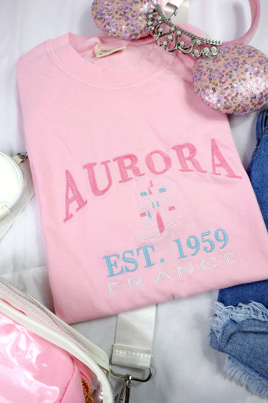 Aurora - Embroidered T-Shirt