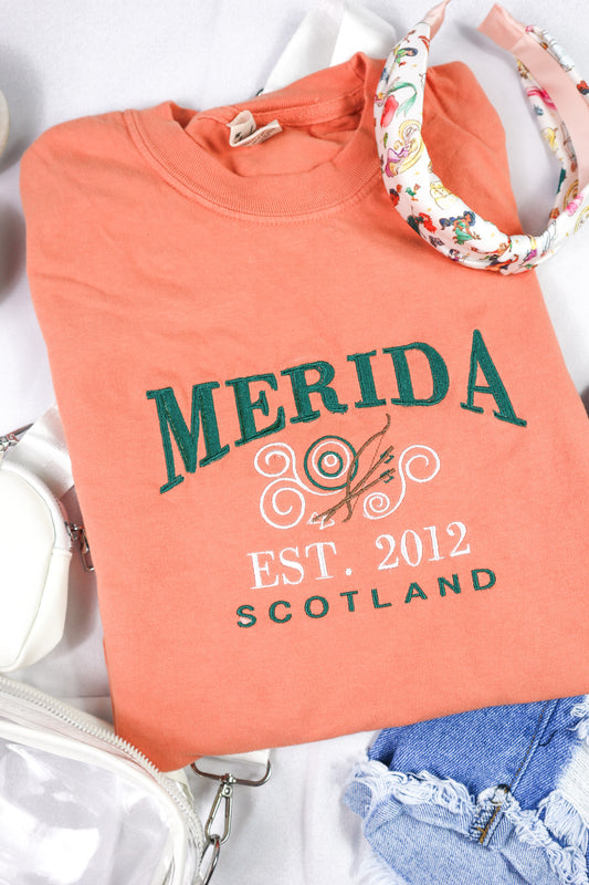 Merida - Embroidered T-Shirt