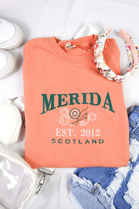 Merida - Embroidered T-Shirt