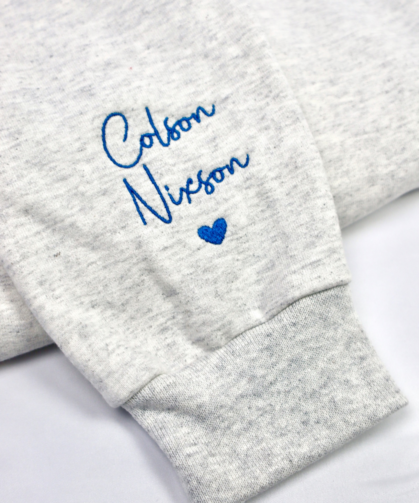 Custom Mama Neckline Embroidered Sweatshirt