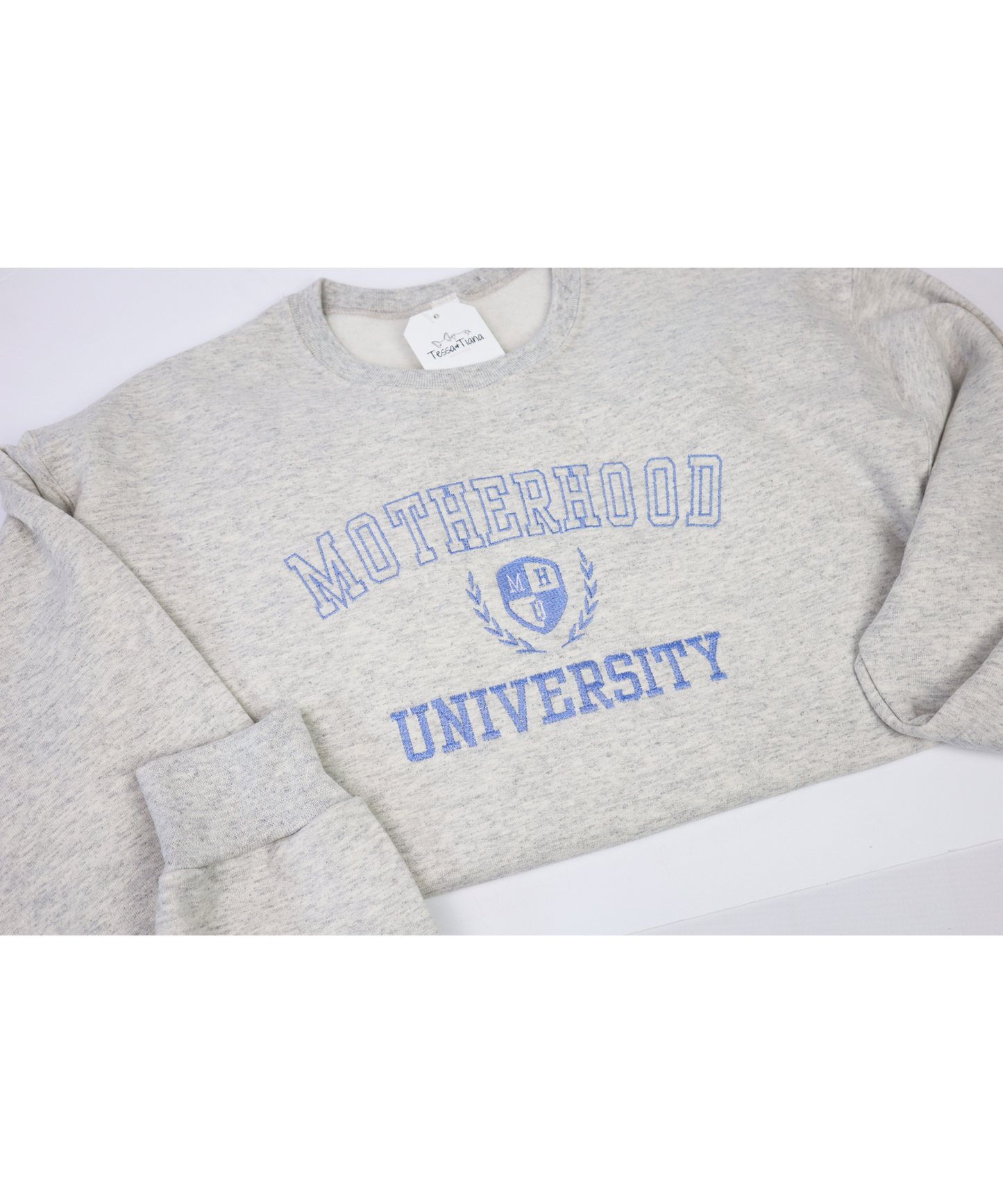 Embroidered Mother University Fleece Sweatshirt // Customizable