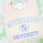 Embroidered Mother University Fleece Sweatshirt // Customizable
